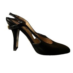 Gianni Versace Medusa Slingback Heels Size EU38/US8